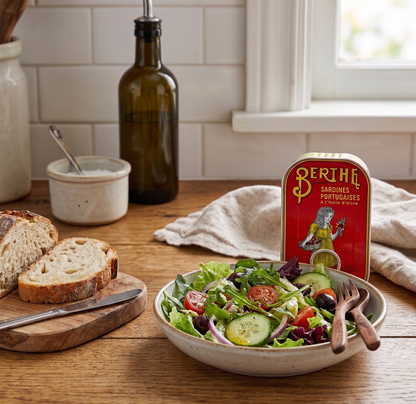 Berthe Premium-Sardinen aus Portugal im 6er-Pack – Traditioneller Genuss in bestem Olivenöl
