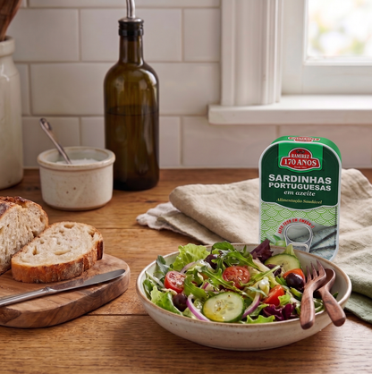 Premium-Sardinen aus Portugal im 6er-Pack – Traditioneller Genuss in bestem Olivenöl